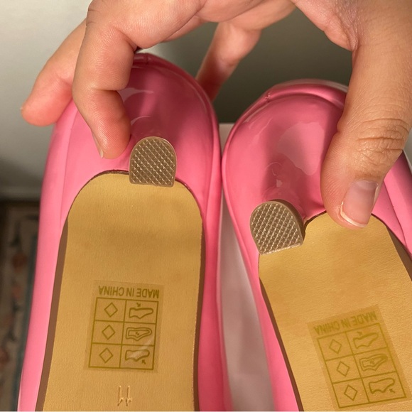 NWB Journee Collection Pointed Toe Kitten Heel Pink Pumps - Picture 12 of 12